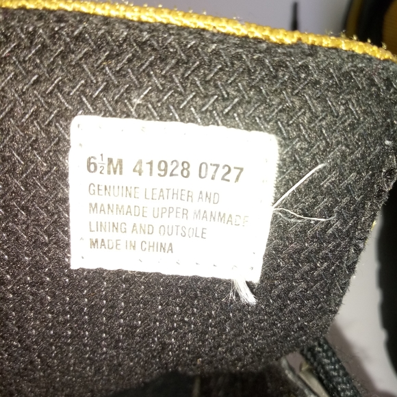 Timberland black and tan field boots - Picture 6 of 8